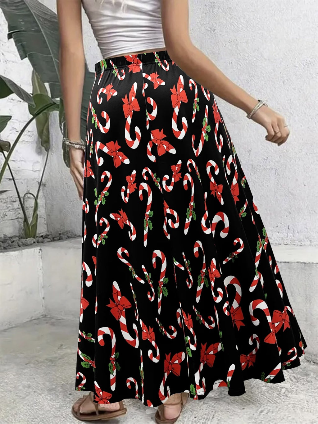 Women's Long Skirt-WS033