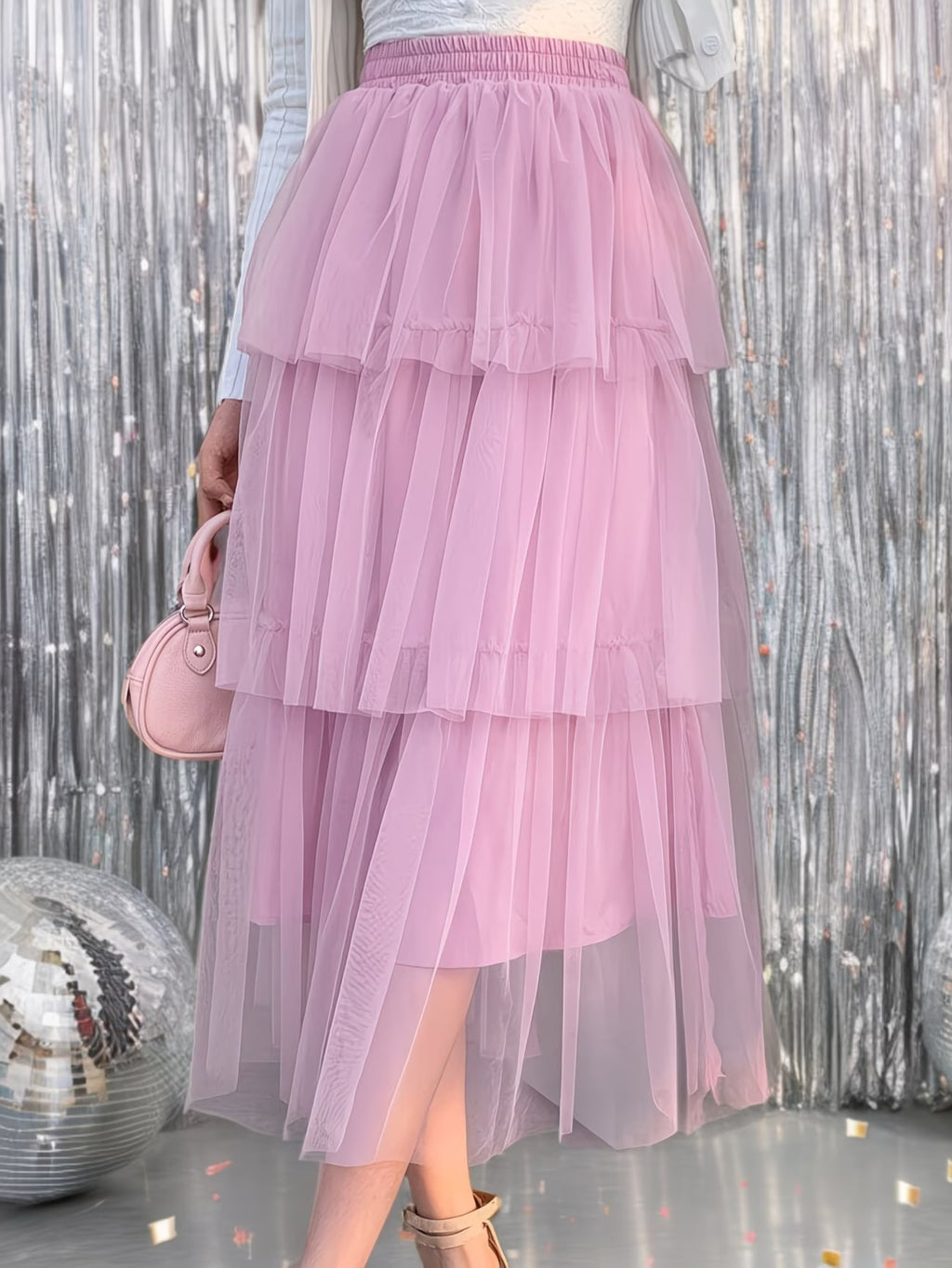 Women's Long Skirt-WS022