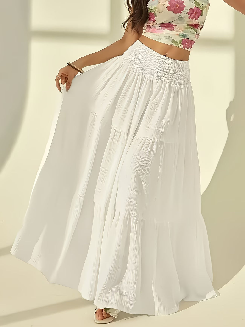 Women's Long Skirt-WS040