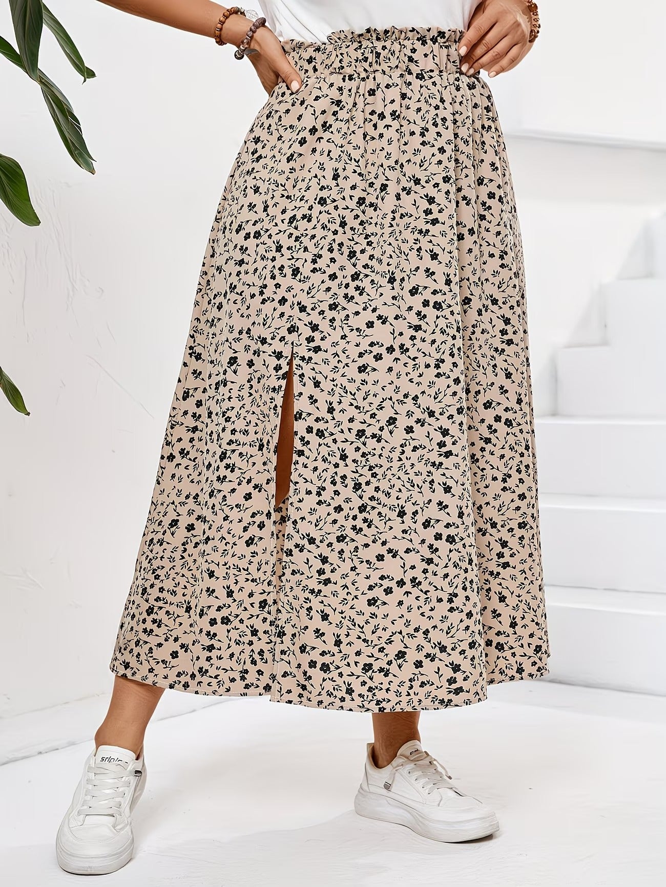 Women's Long Skirt-WS007