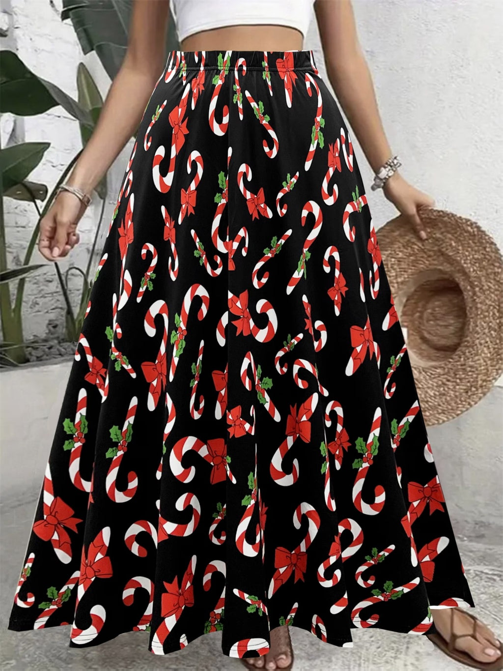 Women's Long Skirt-WS033