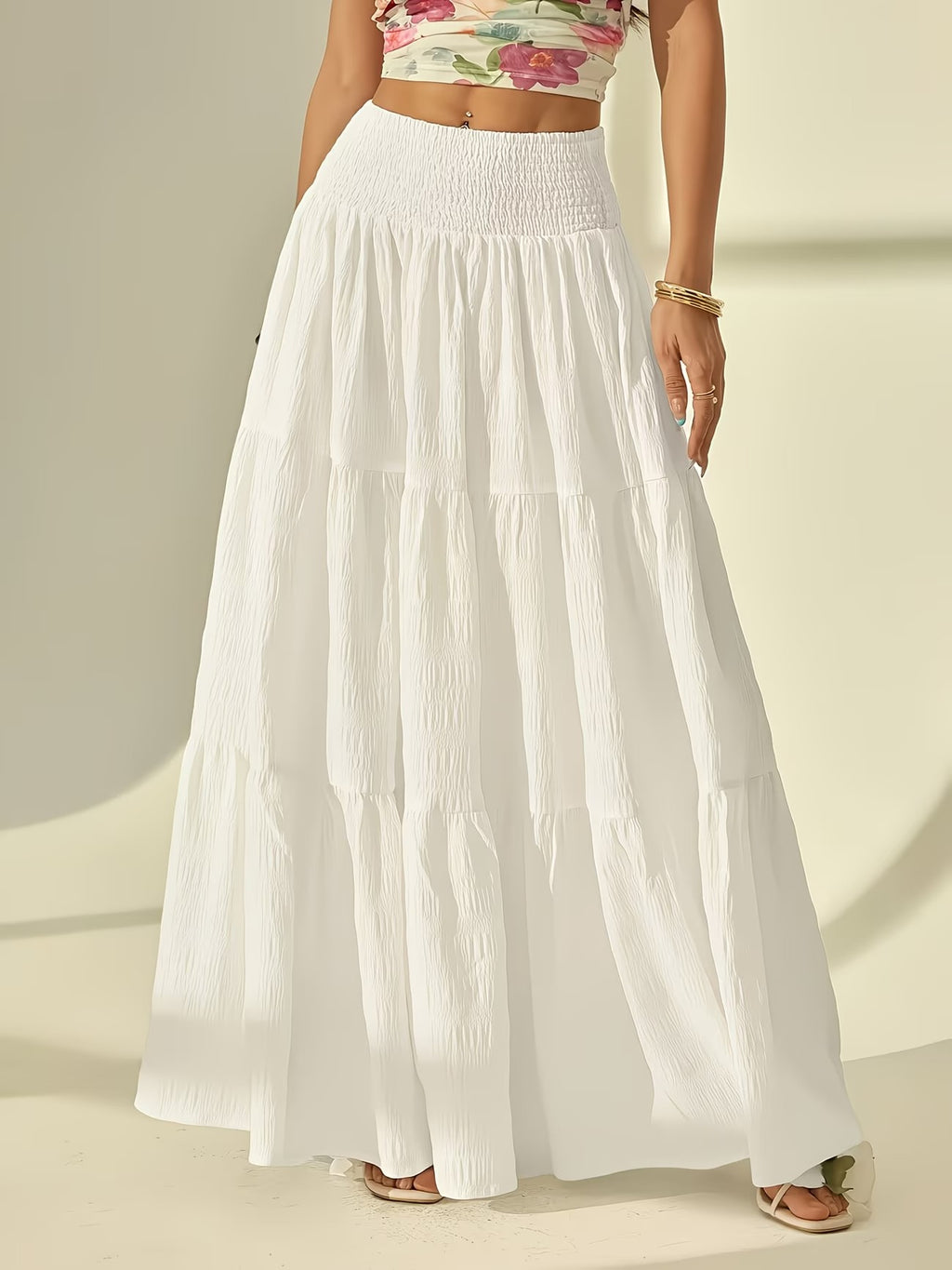 Women's Long Skirt-WS040
