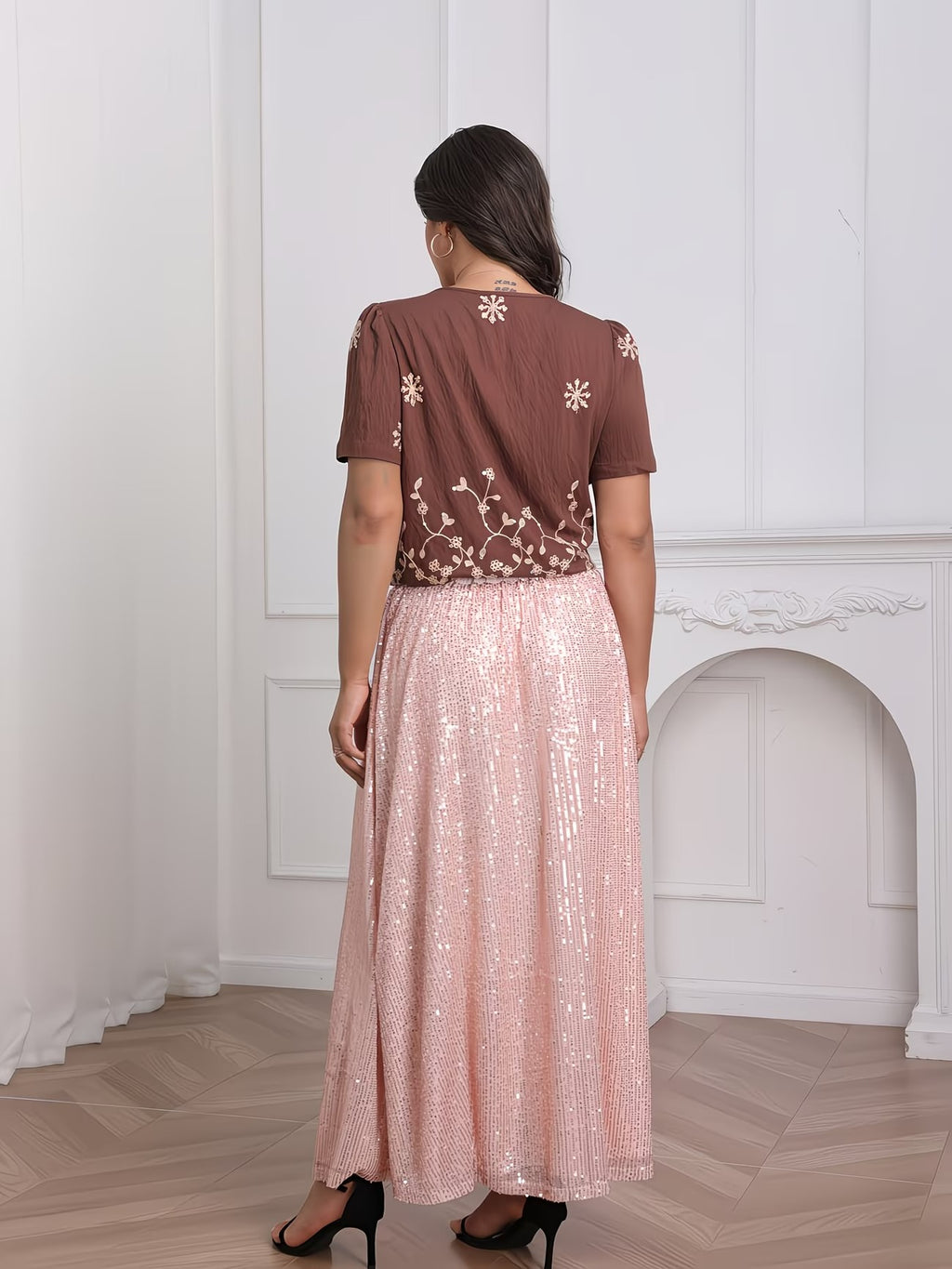 Women's Long Skirt-WS018