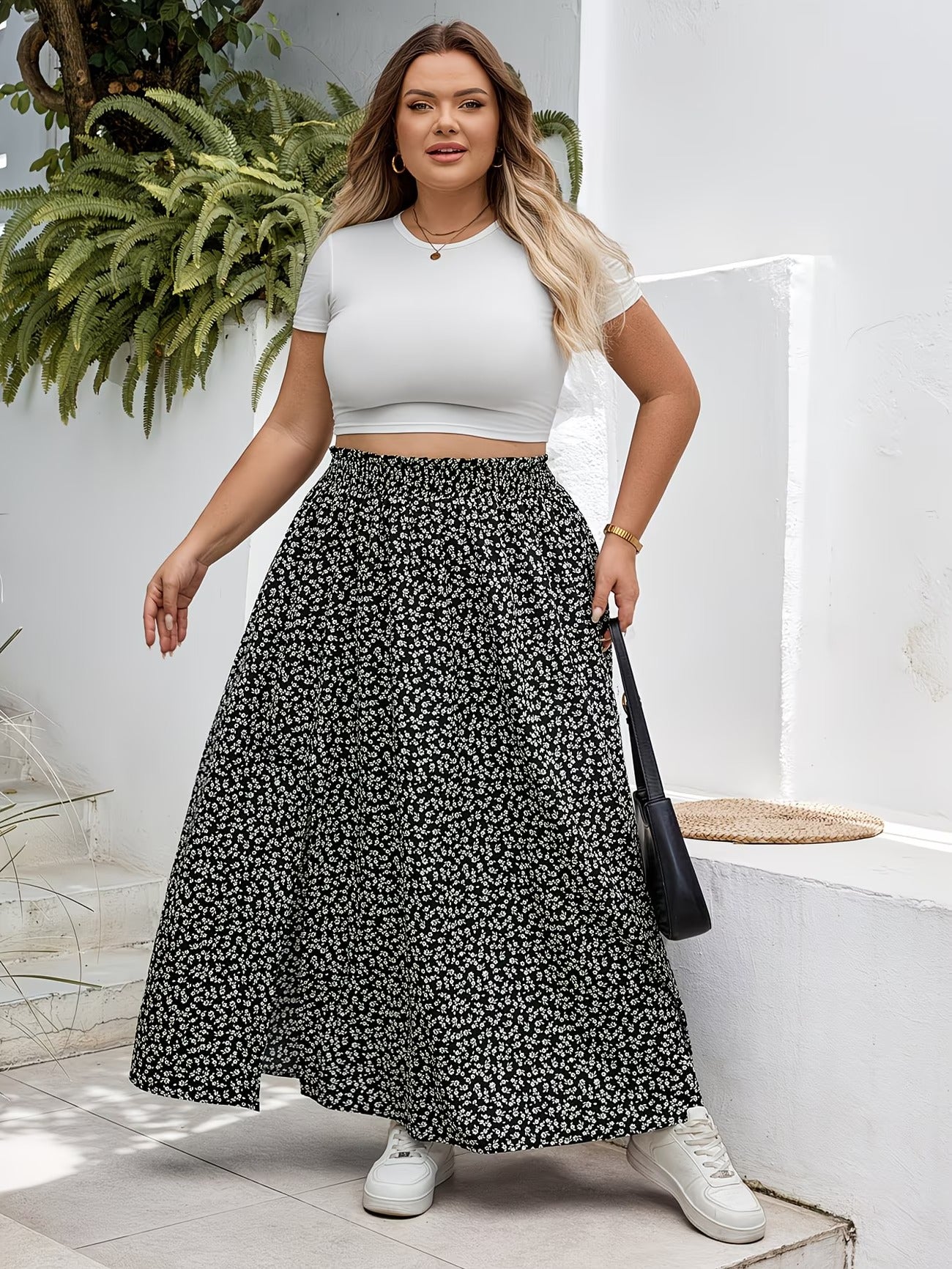 Women's Long Skirt-WS034