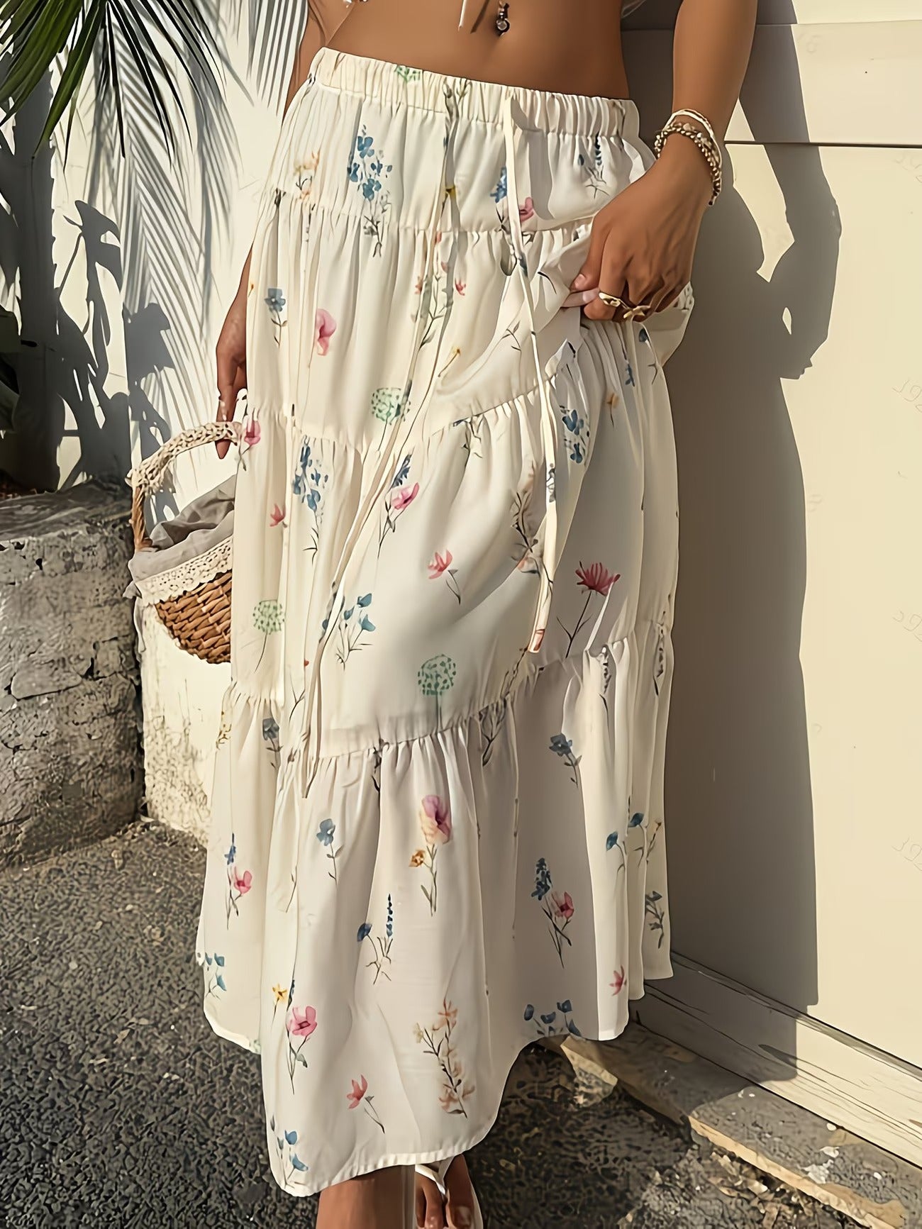 Women's Long Skirt-WS028