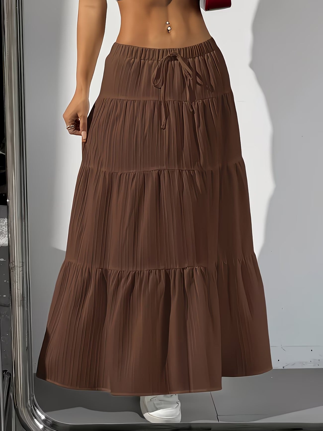 Women's Long Skirt-WS009