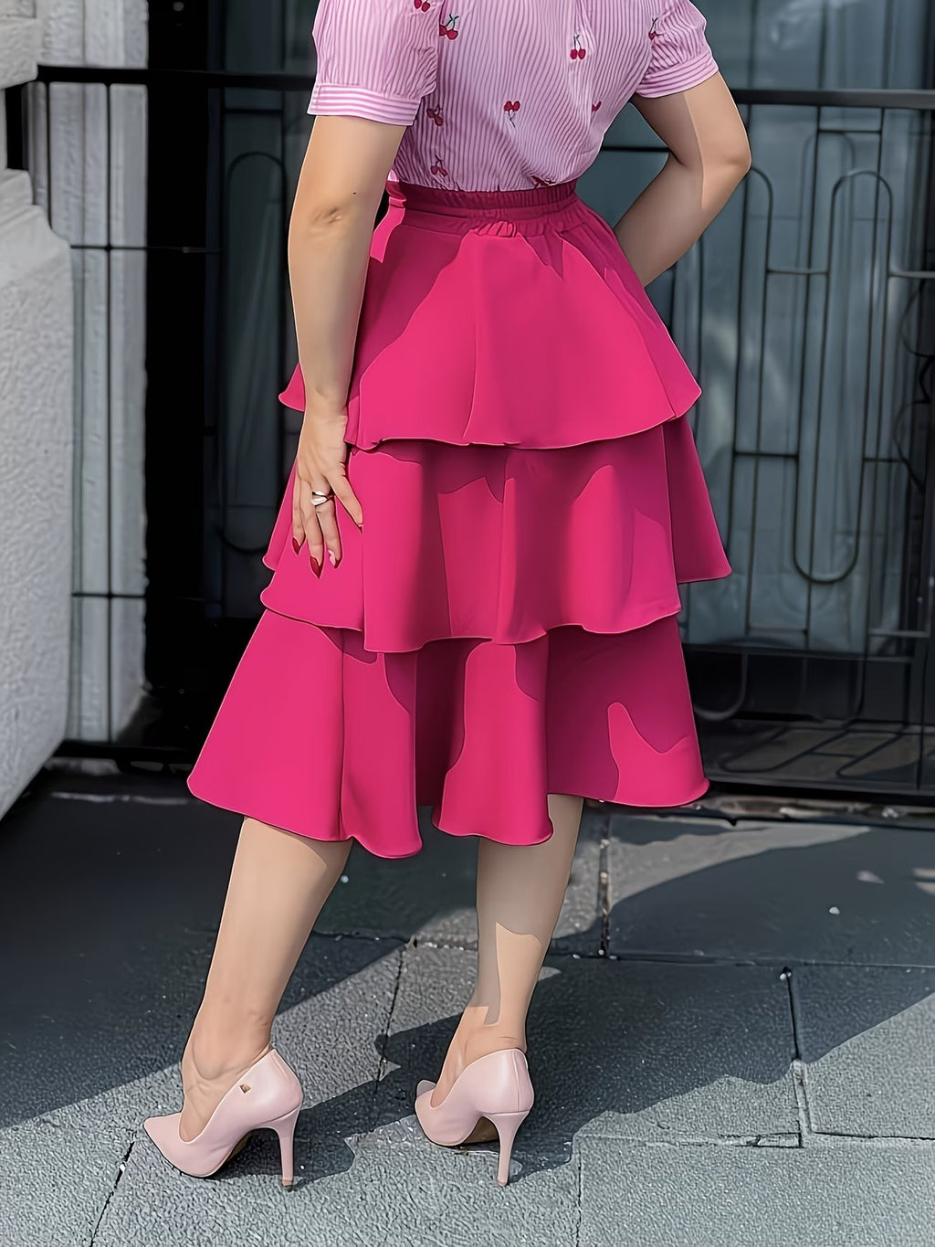 Women's Long Skirt-WS013