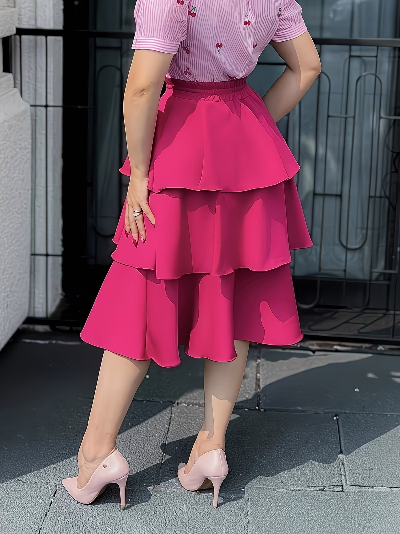 Women's Long Skirt-WS013