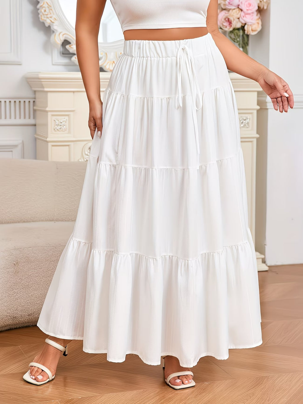 Women's Long Skirt-WS008