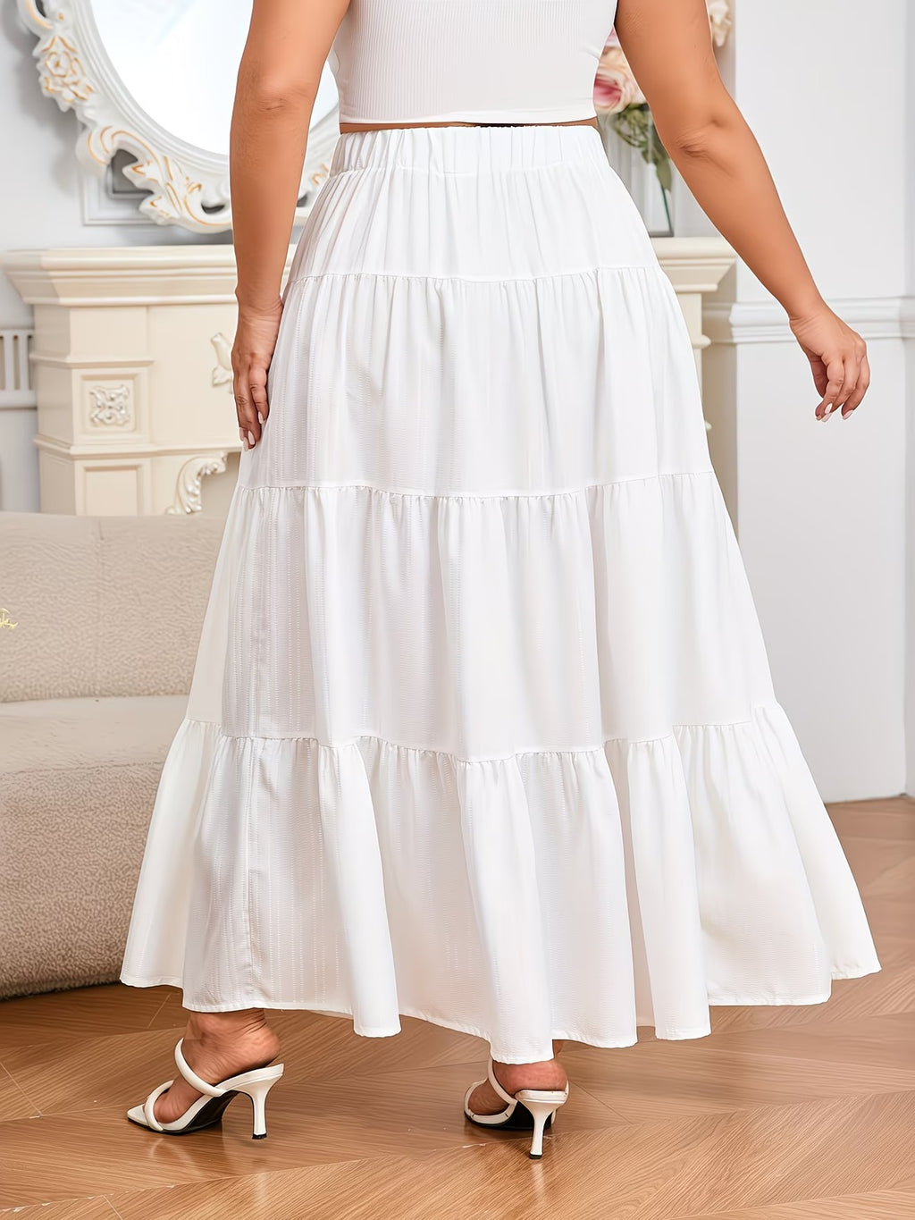 Women's Long Skirt-WS008