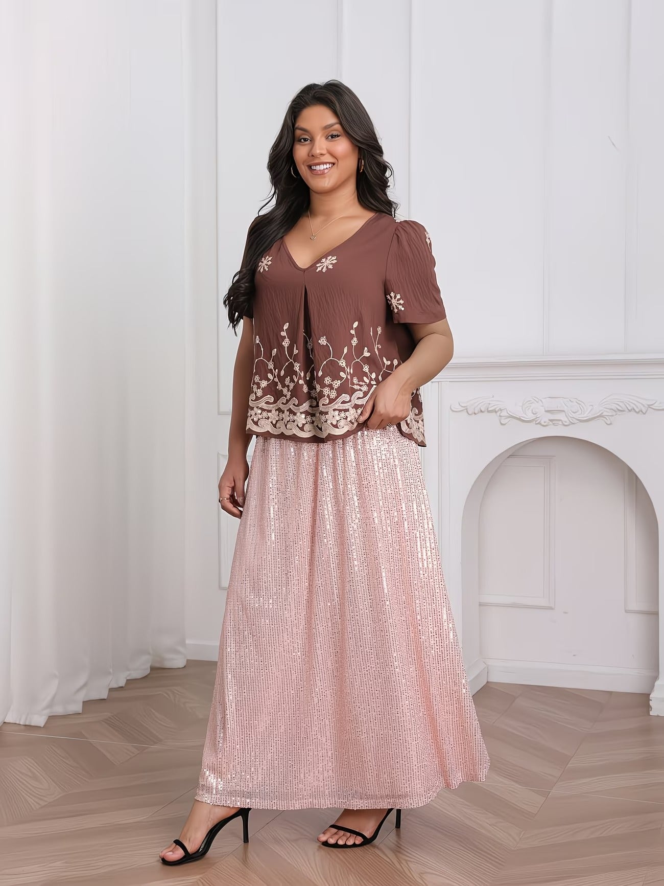 Women's Long Skirt-WS018