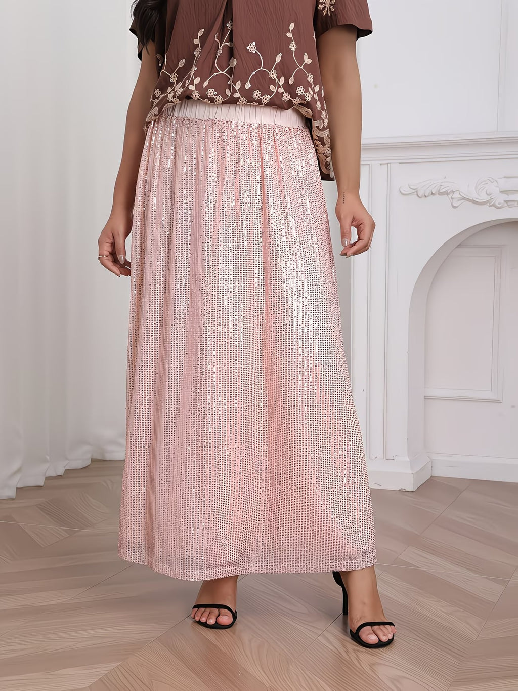 Women's Long Skirt-WS018