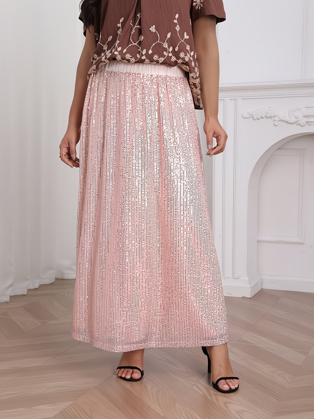 Women's Long Skirt-WS018