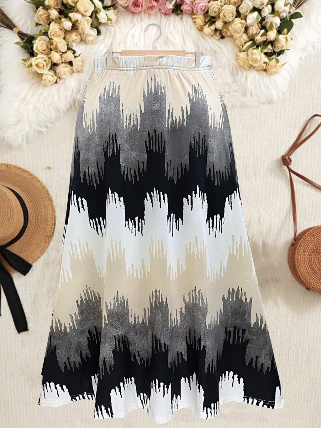 Women's Long Skirt-WS017