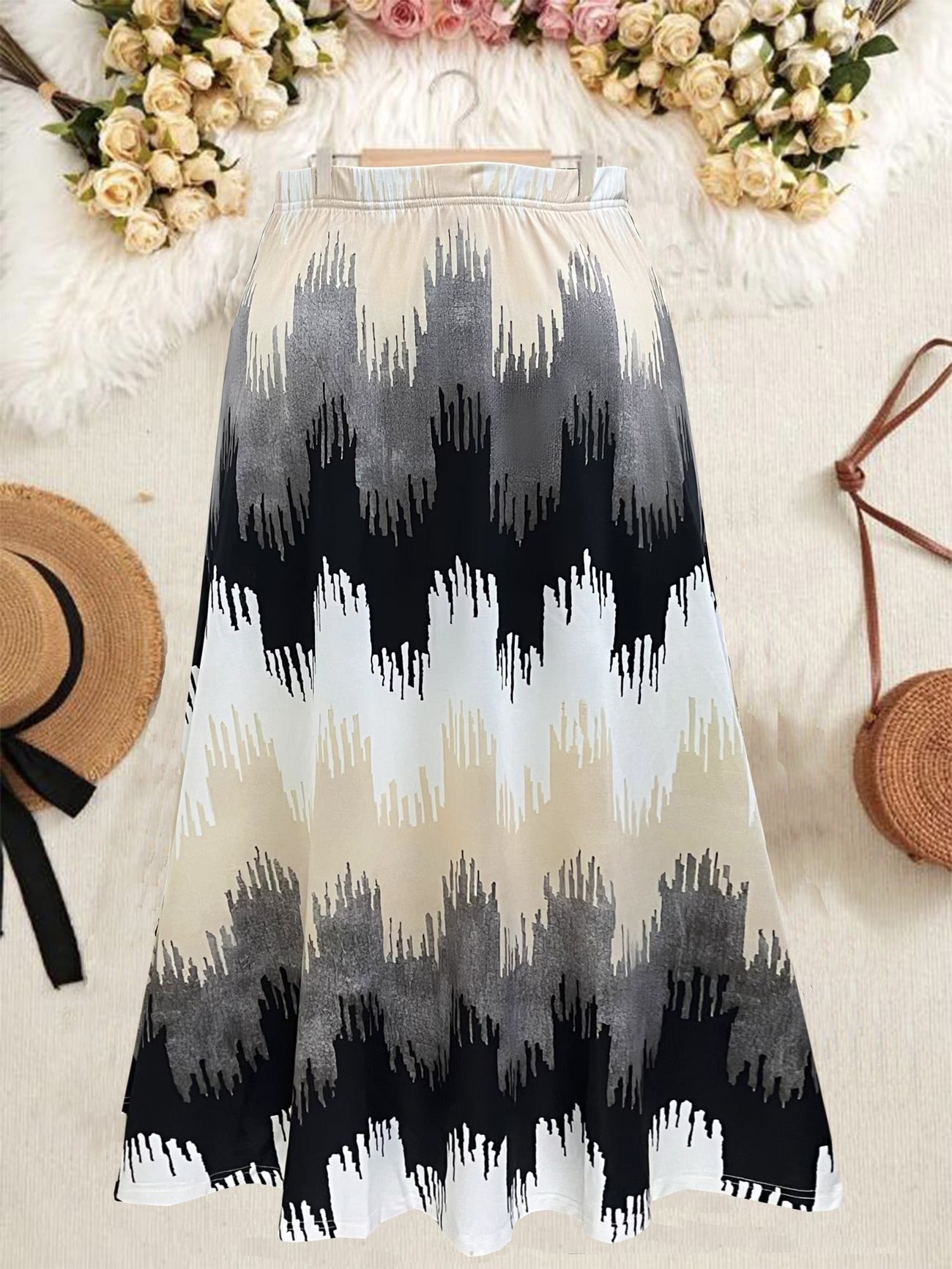 Women's Long Skirt-WS017