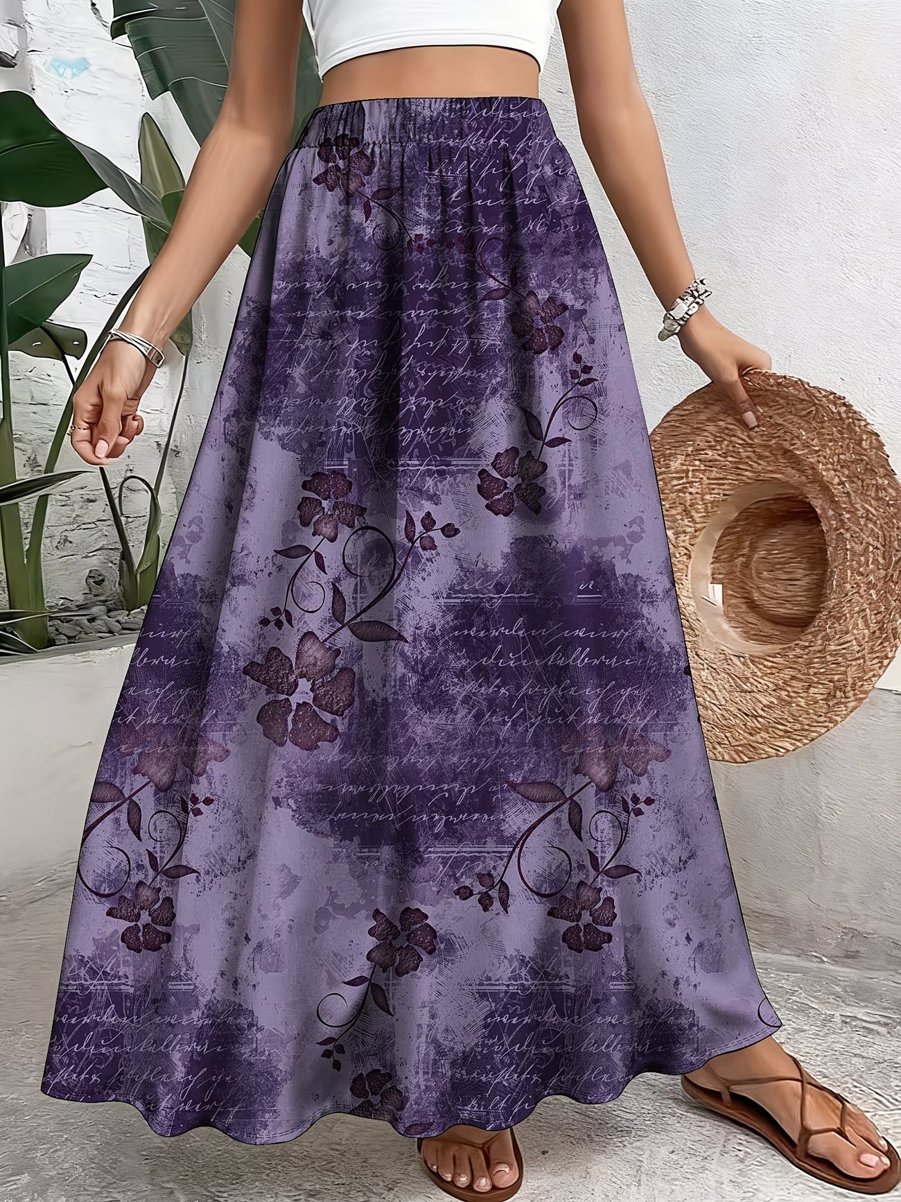 Women's Long Skirt-WS001
